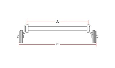 Zoom bild av Bromsad axel